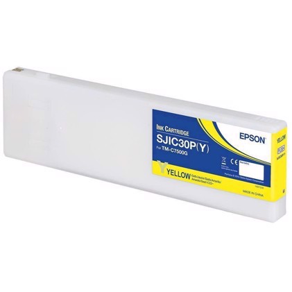 Epson Yellow Ink cartridge pre Epson ColorWorks C7500G - Lesklý