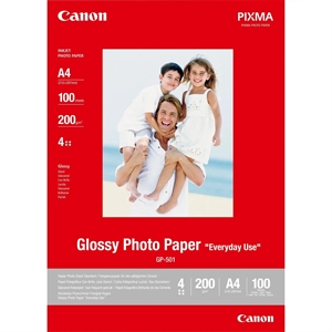 Canon GP-501 Glossy Photo 200g/m² - A4, 100 listy 