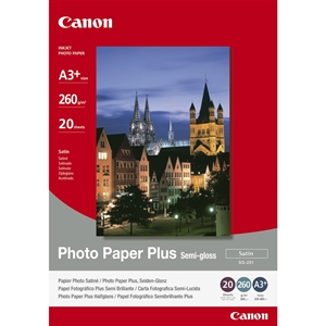 Canon Photo Plus Semi-Gloss 260g/m² - A3+, 20 listy 