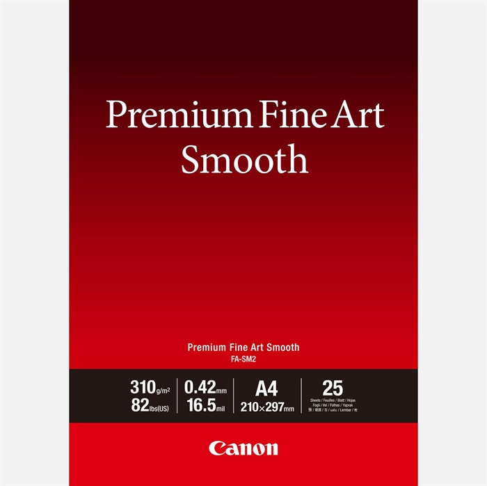 Canon FA-SM2 FineArt Premium Smooth - A4, 25 listy 