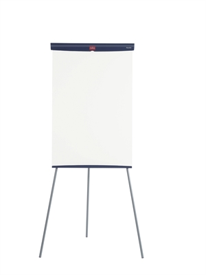 Nobo Flipover podlahový model Basic s 3 nohami, lakovaný, magnetická biela tabuľa