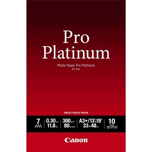Canon Photo Paper Pro Platinum 300g/m² - A3+, 10 listy 