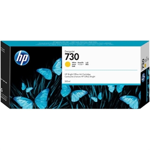 HP 730 300-ml Yellow DesignJet Ink Kartuša s črnilom