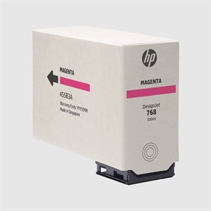 HP 768 Magenta 500-ml DesignJet Ink Kartuša s črnilom