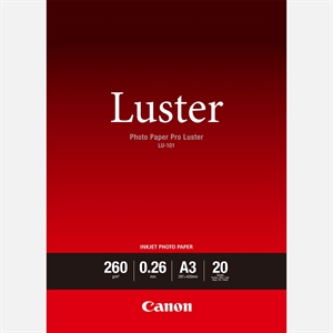 Canon Photo Paper Pro Luster 260g/m² - A3, 20 listy 