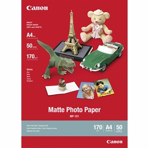 Canon MP-101 Matte Photo 170g/m² - A4, 50 listy 