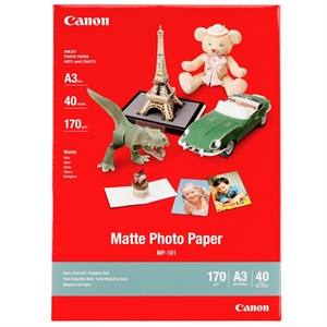 Canon MP-101 Matte Photo 170g/m² - A3, 40 listy 