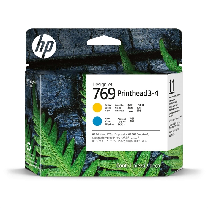 HP 769 Yellow Azúrová 3-4 DesignJet Tlačová hlava