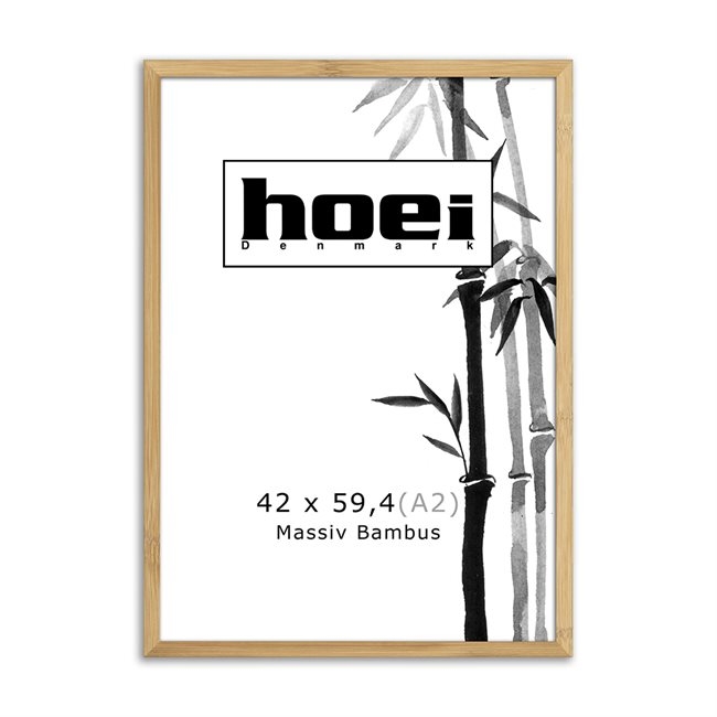 Rám z bambusu pre fotografie a plagáty je 42 x 59,4 cm (A2)