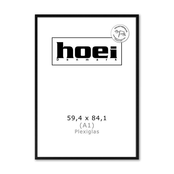 Rám z dreva na fotky a plagáty 59,4 x 84,1 - A1 PLEXI cm