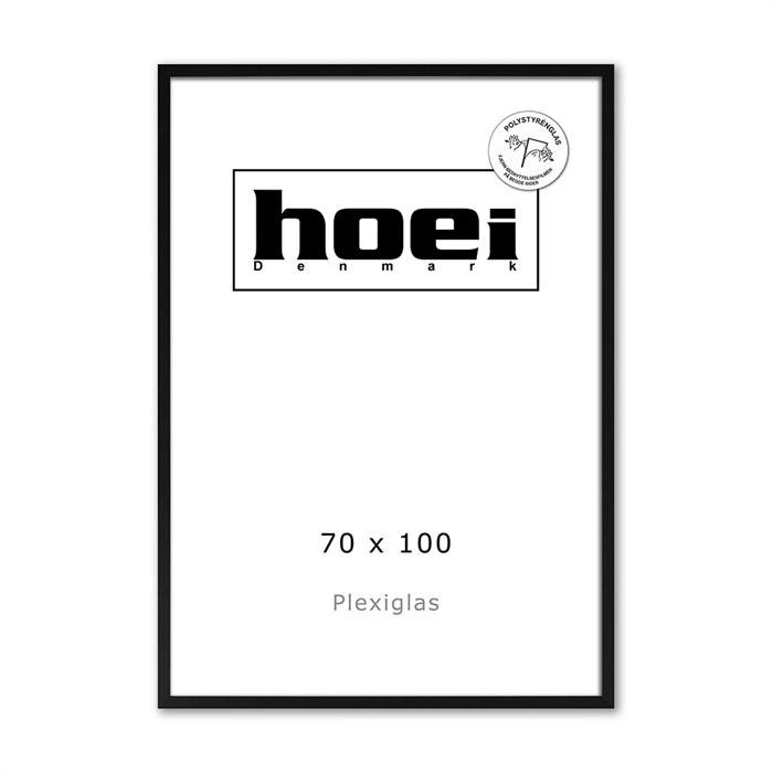 Rám z dreva na fotografie a plagáty 70 x 100 PLEXI cm