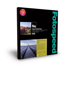 Fotospeed Platinum Etching 285 g/m² - 12x12", 25 listy