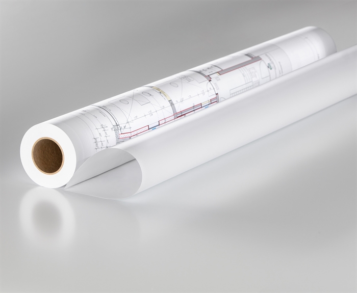 Rauch 91350 CAD atramentový papier žiarivo biely - 55 g/m², 841 mm x 50 metrov