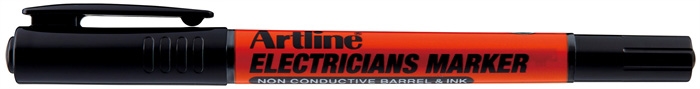 Artline elektrický značkovač čierny