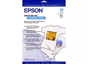 Epson Žehliaci Prenosový Papier 124 g/m² - A4 - 10 listy