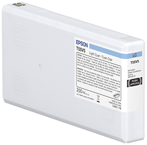 T55W5 Light azúrová 200 ml Ink Kartuša s črnilom