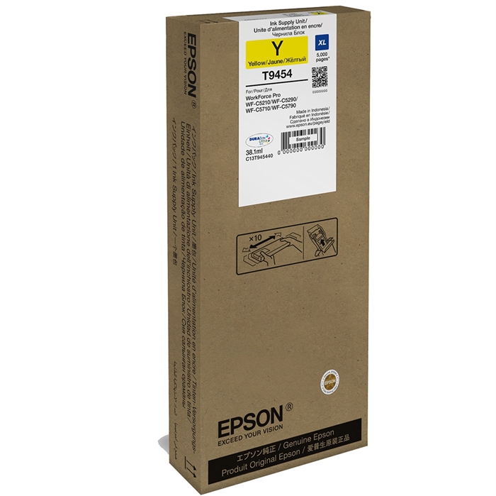 Epson WorkForce Series ink cartridge XL Yellow - T9454