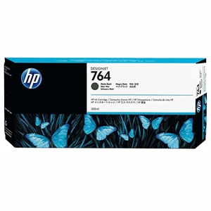HP 764 Matt black Ink Kartuša s črnilom, 300 ml