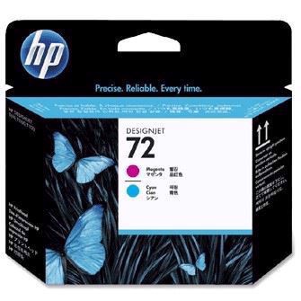 HP 72 Magenta a Cyan Tlačová hlava