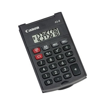 Canon AS-8 kalkulačka pre vrecko