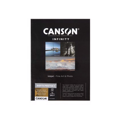 Canson Baryta Prestige II 340 g/m² - A4, 25 listy 
