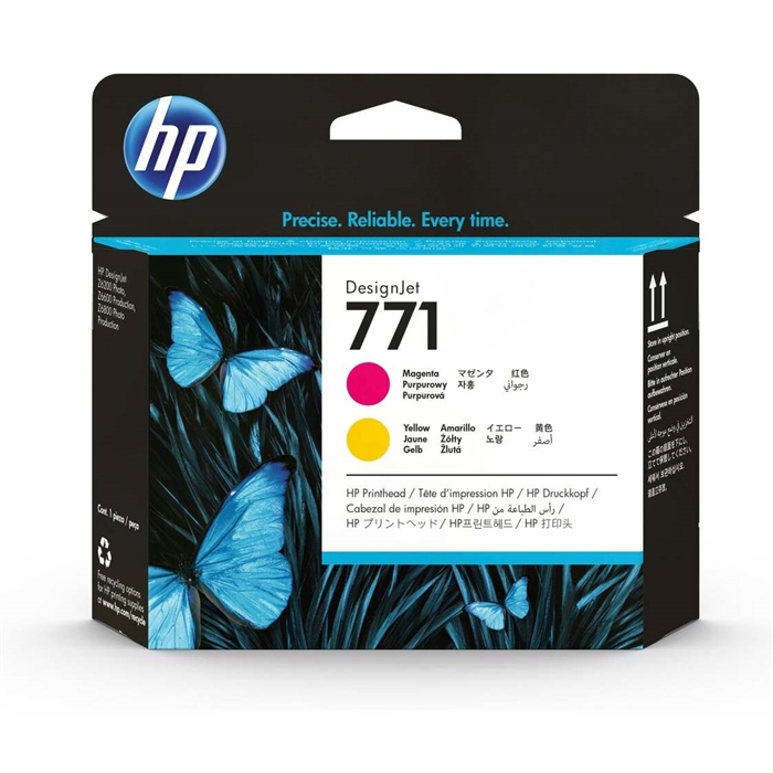 HP 771 Magenta/Yellow Designjet tlačová hlava