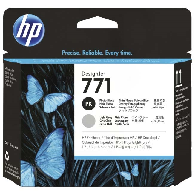 HP 771 Photo Black/Light grey tlačová hlava