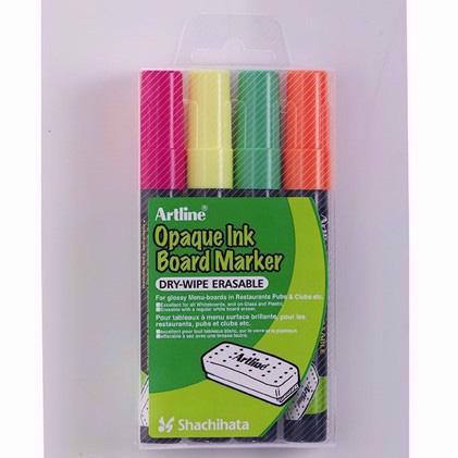 Artline Board Marker Opaque 2mm - sada 4 kusy