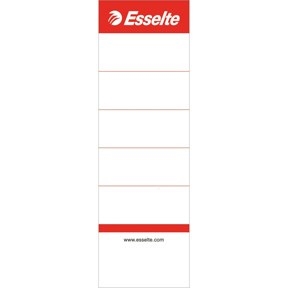 Esselte Rygetikety pre 75 mm priečinok (100)