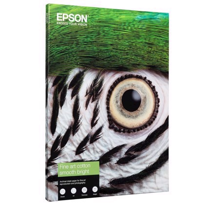 Epson Fine Art Cotton Smooth Bright 300 g/m2 - A2 25 listy 