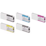 Úplná sada 700 ml Inkch kaziet pre Epson stylus pro 7700.