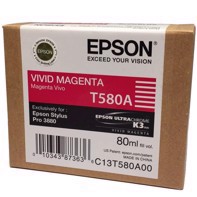 Epson Vivid Magenta 80 ml kazeta s atramentom T580A - Epson Pro 3880