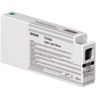 Epson T5969 Light Light Black - 350 ml Ink Kartuša s črnilom