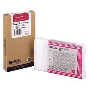 Epson Vivid Magenta T6033 - 220 ml Ink Kartuša s črnilom