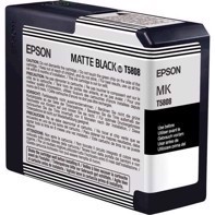 Epson Matt Black inkoust 80 ml kazeta T5808 - Epson Pro 3800 a 3880