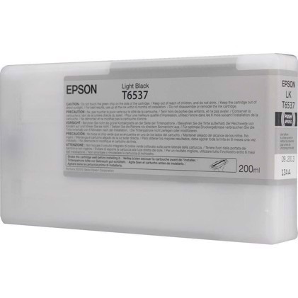 Epson Svätlo Black T6537 - 200 ml atramentová patrona pre Epson Pro 4900