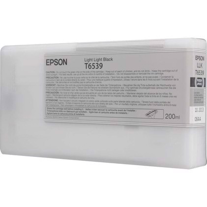 Epson Light Light Black T6539 - 200 ml kartuša s črnilom pre Epson Pro 4900