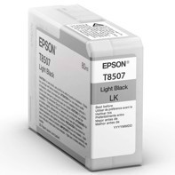 Epson Light Black 80 ml Ink Kartuša s črnilom T8507 - Epson SureColor P800