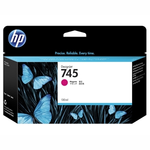 HP 745 magentový inkoustový kazet, 130 ml