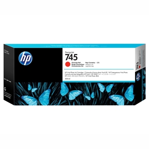 HP 745 Red Chromatic náplň, 300 ml