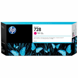 HP 728 300-ml Magenta DesignJet kartuša s črnilom