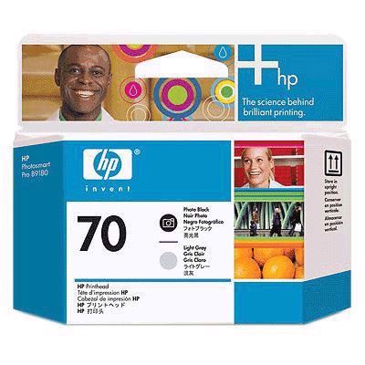 HP 70 - Printhlavy pre fotky Blackj a Lightsivej farby