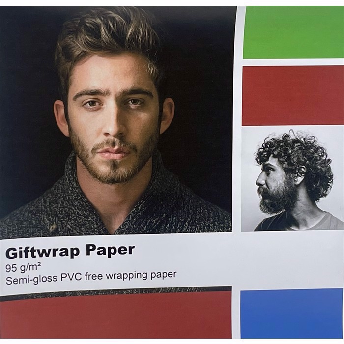 Color Europe Giftwrap paper Premium Satin 95 g/m² - 515 mm x 50 metra 