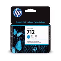 HP 712 29-ml Blue inkoustový kazetový cartridge pre tlačiarne DesignJet