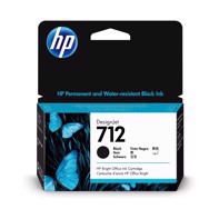 HP 712 38-ml Black náplň pre DesignJet tlačiarne.