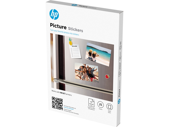 HP Fotografia Nálepky, 10 x 15 cm (10 x 15), 25 listov
