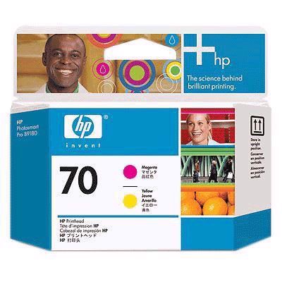 HP 70 - Tlačová hlava Magenta a Yellow