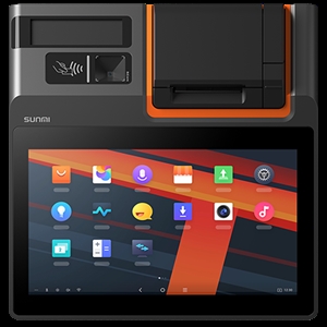 Sunmi T2 Mini - A7.1, 80 mm tlačiareň, 2 GB+16 GB, NFC, 0,3 MP kamera, Wifi