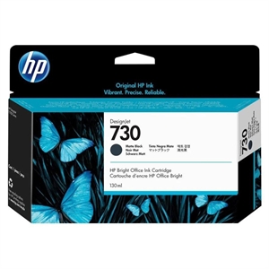 HP 730 130-ml Matt black náplň DesignJet