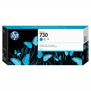 HP 730 300-ml Cyan DesignJet kartuša s črnilom